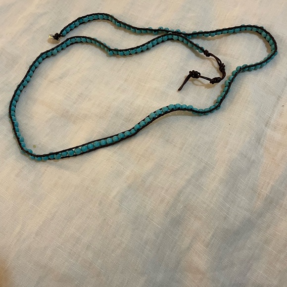 Turquoise wrap bracelet - Picture 3 of 3